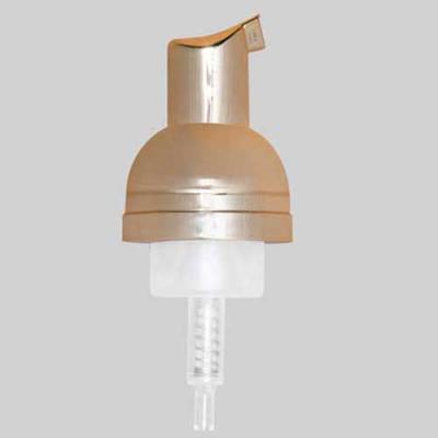 0.8cc Gold Plastic Foam Pump