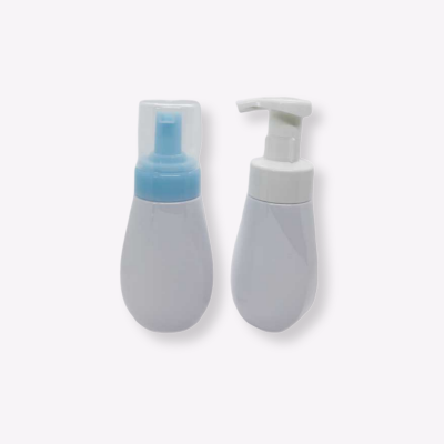 white PET foam pump bottles